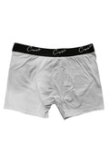 Pamuklu Likralı Beyaz Penye Boxer