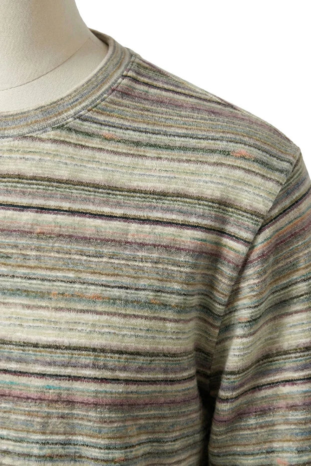 Bequemes Langarm-T-Shirt aus 100 % Bio-Baumwolle