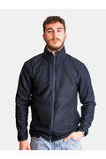 Unisex İki Cepli Lacivert Polar Ceket