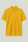 Yellow Short Sleeve Polo T-Shirt
